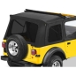 Preview: Jeep Wrangler YJ tinted windows for Sunrider folding top Black Denim Bestop 87-95