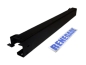 Preview: Jeep Wrangler TJ Stoßstange hinten schwarz US Style 96-06