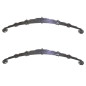 Preview: Jeep Willys MB CJ2A CJ3A CJ3B M38 Ford GPW 2pcs. front Leaf Springs spring package with 10 leafes 42-68