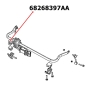Preview: Jeep Wrangler JL Rubicon front Sway Bar Insulator 18-22