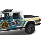 Preview: Jeep Gladiator JT Supertop Ladefläche mit getönten Scheiben Black Diamond Bestop 19-