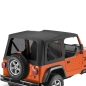 Preview: Jeep Wrangler TJ convertible top replacement cover with tinted windows for original top Sailclorh Bestop 03-06