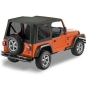 Preview: Jeep Wrangler TJ convertible top replacement cover with tinted windows for original top Sailclorh Bestop 03-06