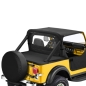 Preview: Jeep Wrangler YJ Wind Deflector Windjammer Black Crush Bestop 87-95