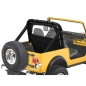 Preview: Jeep Wrangler YJ Wind Deflector Windjammer Black Crush Bestop 87-95