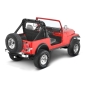 Preview: Jeep Wrangler YJ Wind Deflector Windjammer Black Denim Bestop 87-95