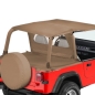 Preview: Jeep Wrangler YJ Wind Deflector Windjammer Spice Denim Bestop 87-95