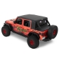 Preview: Jeep Wrangler JL 4türer Halftop Conversion Kit Verdeck Trektop Black Twill Bestop 18-