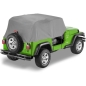 Preview: Jeep Wrangler YJ All Weather Trail Cover Rain Cover Gray Charcoal Bestop 92-95