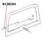 Preview: Jeep CJ CJ7 CJ8 Schieberiegel Verschluss Hardtop Heckklappe Bj. 76-86