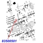 Preview: Jeep Wrangler YJ Simmerring Eingang Eingangswelle AX4 AX5 Schaltgetriebe 87-95
