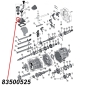 Preview: Jeep Wrangler TJ eine Schraube M8x1.25 für das Schaltgehäuse AX15 Schaltgetriebe 96-99