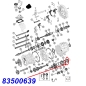 Preview: Jeep Wrangler YJ 5th Gear Spacer AX5 manual Transmission 87-95