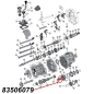 Preview: Jeep Cherokee XJ needle bearing cage roller bearing bearing of 5th gear AX15 manual transmission 88-99