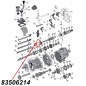 Preview: Jeep Wrangler YJ Snap Ring for front Input Shaft Bearing AX15 manual Transmission 88-95