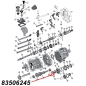 Preview: Jeep Wrangler TJ Cluster Gear Thrust Washer AX15 manual Transmission 96-99