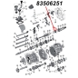 Preview: Jeep Wrangler TJ ein Schaltstein 3. und 4. Gang AX15 Schaltgetriebe 96-99