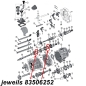 Preview: Jeep Cherokee XJ ein Synchronring 1. & 2. Gang AX15 Schaltgetriebe Mopar 88-99