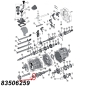 Preview: Jeep Grand Cherokee ZJ ZG vorderes Lager der Vorgelegewelle AX15 Schaltgetriebe Bj. 93