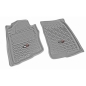 Preview: Nissan Pathfinder 2er Set Fussmatten Fußmatten Fußraumwannen vorne All Terrain Rugged Ridge Grau 05-12