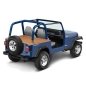 Preview: Jeep Wrangler YJ Duster Deck Cover Abdeckung Heckabdeckung Spice Denim Bestop 92-95