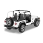 Preview: Jeep Wrangler TJ Duster Deck Cover Abdeckung Laderaum schwarz Hardtop Bestop 96-02