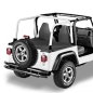 Preview: Jeep Wrangler TJ Duster Deck Cover Abdeckung Laderaum schwarz Hardtop Bestop 96-02