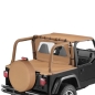 Preview: Jeep Wrangler TJ Duster Deck Cover Cargo Compartment Spice Hardtop Bestop 96-02