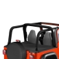 Preview: Jeep Wrangler TJ Duster Deck Cover Abdeckung Laderaum Black Diamond Bestop 03-06