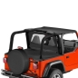 Preview: Jeep Wrangler TJ Duster Deck Cover Abdeckung Laderaum Black Diamond Bestop 03-06