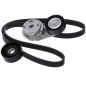 Preview: Jeep Wrangler JK 3,8 ltr. A/C Serpentine Belt Kit with Tensioner & Idler Pulley Gates 07-11