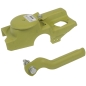 Preview: Jeep Wrangler TJ Federhalterung Federteller Aufnahme vorne links unten Dana 30 Vorderachse 96-06