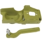 Preview: Jeep Grand Cherokee ZJ ZG front left lower Spring and Shock Bracket Dana 30 front axle 93-98