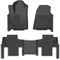 Preview: Jeep Grand Wagoneer WS 3pcs. Set Front & Second Seat Floor Liners black WeatherBeater™ Husky Liners 22-26