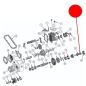 Preview: Jeep Willys MB Ford GPW Sicherungsring Ausgangswelle vorne Dana 18 Verteilergetriebe 42-45