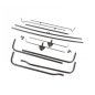 Preview: Jeep Willys CJ CJ2A Gestell Gestänge Softtop Verdeck Field Top 46-49