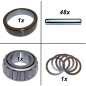 Preview: Jeep CJ Masterkit Reparatursatz Lager & Dichtungen Dana 300 Verteilergetriebe 80-86
