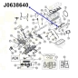 Preview: Jeep Willys MB Ford GPW L-Head Exhaust Manifold Gasket 42-45