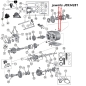 Preview: Jeep CJ eine Abdeckung Schaltwelle Dana 300 Verteilergetriebe 80-86