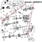 Preview: Jeep Grand Cherokee ZJ ZG Washer for Nut Cardan Flange Dana 30 Front Axle 93-98