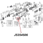Preview: Jeep CJ Mainshaft Gear with 26 Teeth & 6 Splines Dana 20 Transfer Case 76-79
