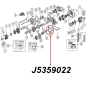 Preview: Jeep CJ Dichtung Gehäusedichtung Dana 20 Verteilergetriebe zum T150 Schaltgetriebe Bj. 1979