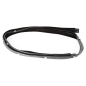 Preview: Jeep Wagoneer & Grand Wagoneer SJ window guide seal glass guide rubber rear window 63-91