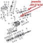 Preview: Jeep CJ ein Sicherungsstift der Schaltwelle T176 & T177 Schaltgetriebe 80-86