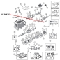 Preview: Jeep CJ Cluster Gear Countershaft T150 manual Transmission 76-79