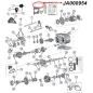 Preview: Jeep CJ Dichtung Gehäusedichtung Dana 300 Verteilergetriebe 80-86