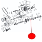 Preview: Jeep Willys CJ2A CJ-2A Sicherungsring Zahnrad Ausgangswelle vorne Dana 18 Verteilergetriebe 46-49