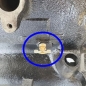 Preview: Jeep Willys MB Ford GPW 4-134 L-Head one 1/4" Brass Drain Cock 42-45