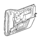 Preview: Jeep Wrangler JK Wiring Front Door left 07-10
