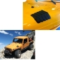 Preview: Jeep Wrangler TJ Lufthutze für die Motorhaube Satz links & rechts schwarz Daystar 96-06